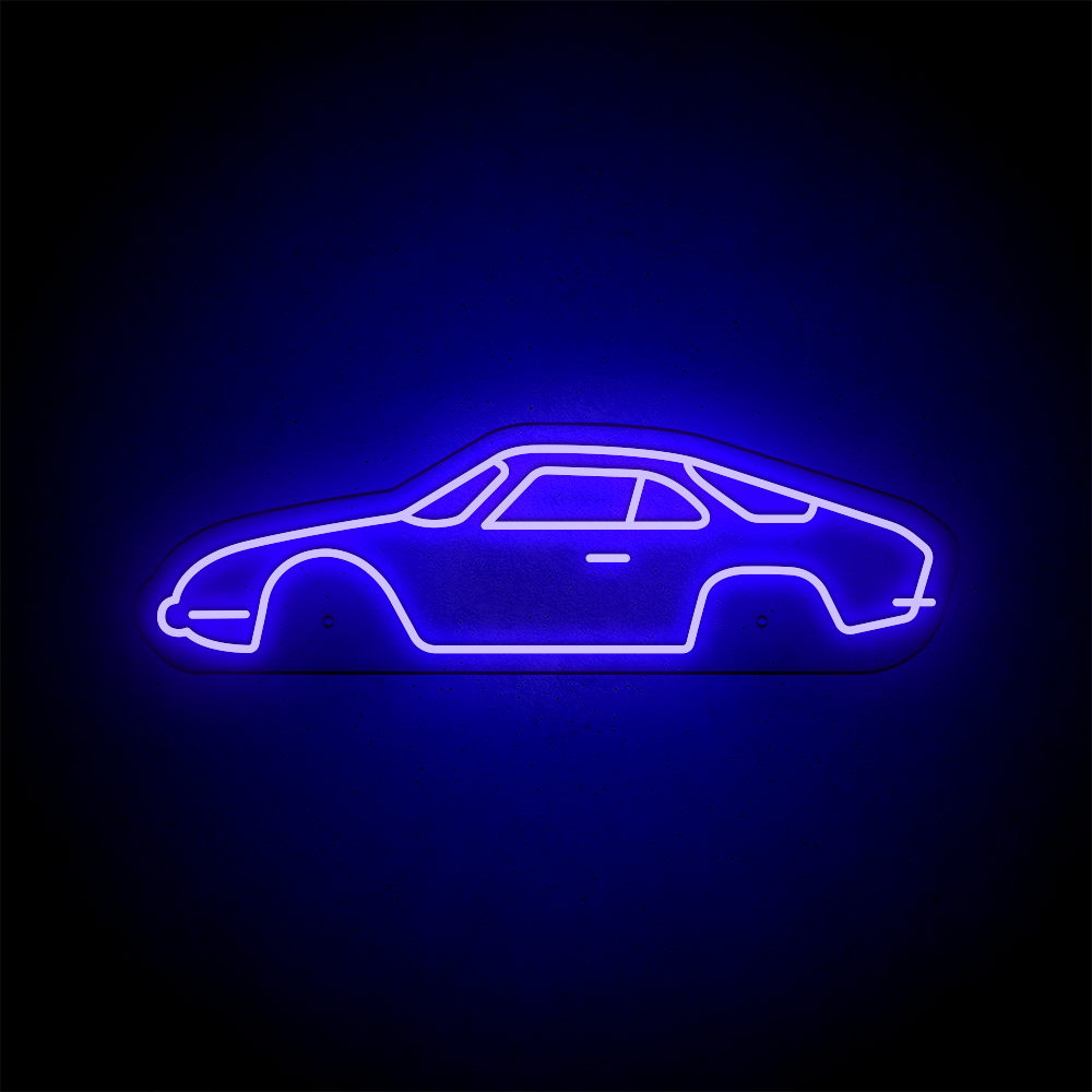 Néon LED mural - ALPINE A110 Berlinette