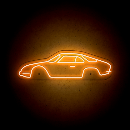 Néon LED mural - ALPINE A110 Berlinette