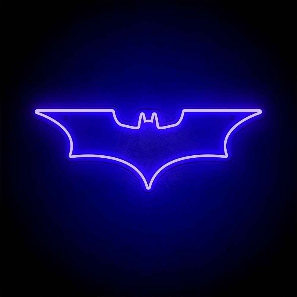 Néon LED mural - BATMAN