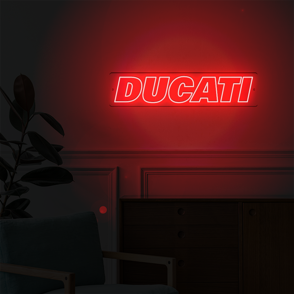 Néon LED mural - DUCATI