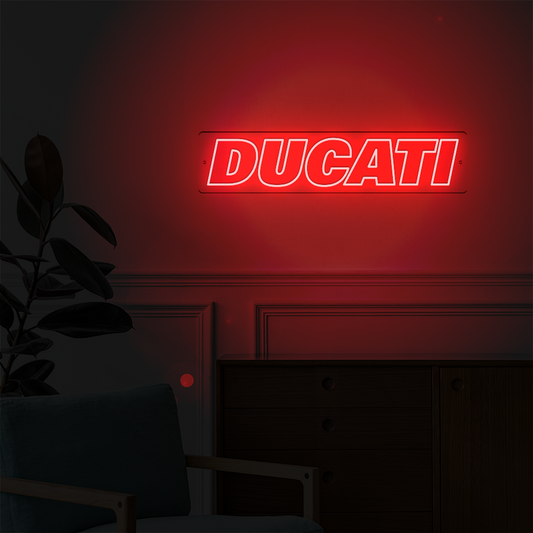 Néon LED mural - DUCATI