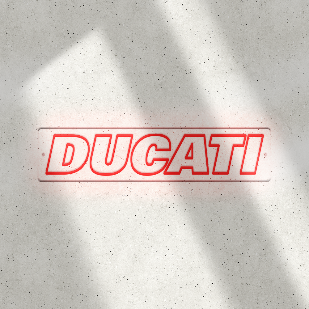 Néon LED mural - DUCATI