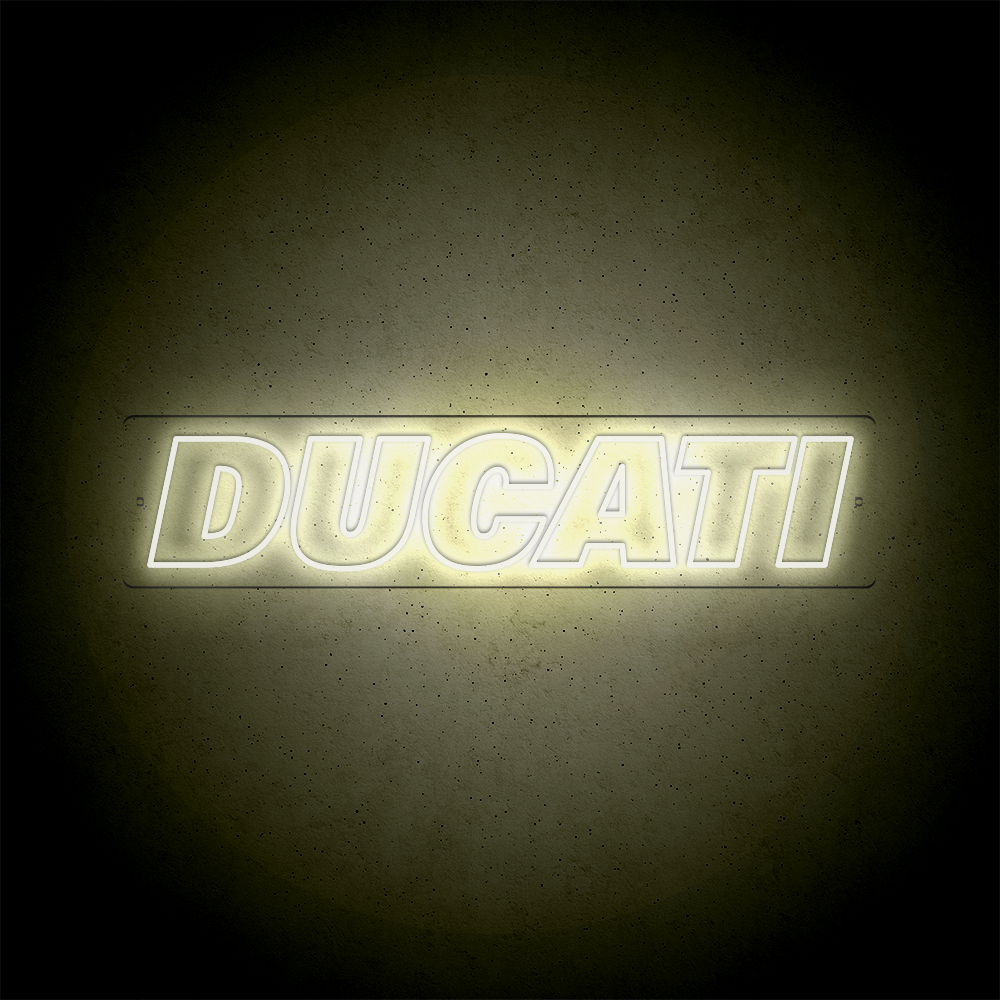 Néon LED mural - DUCATI