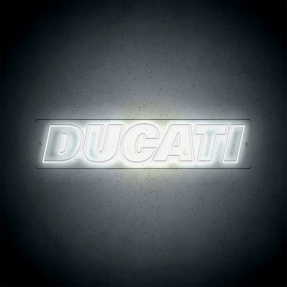 Néon LED mural - DUCATI