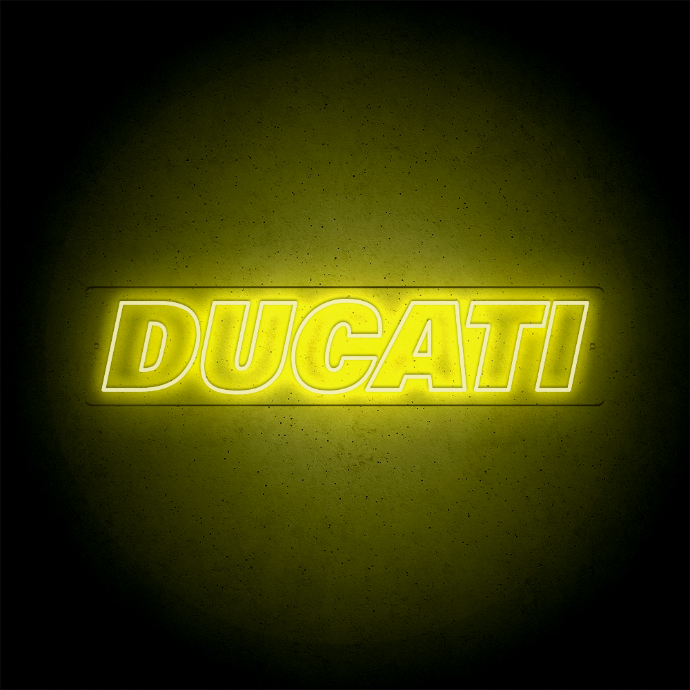 Néon LED mural - DUCATI