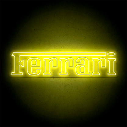 Néon LED mural - FERRARI