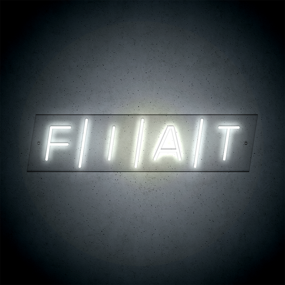 Néon LED mural - FIAT