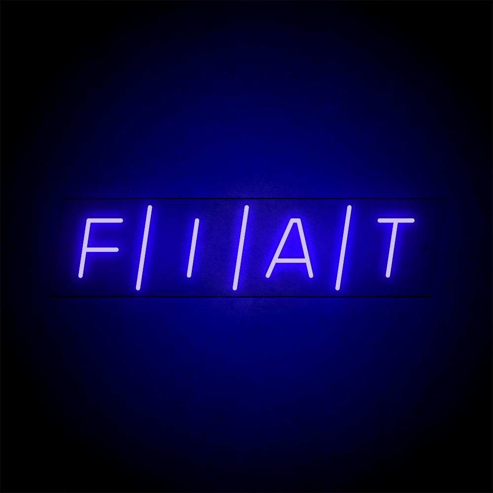 Néon LED mural - FIAT