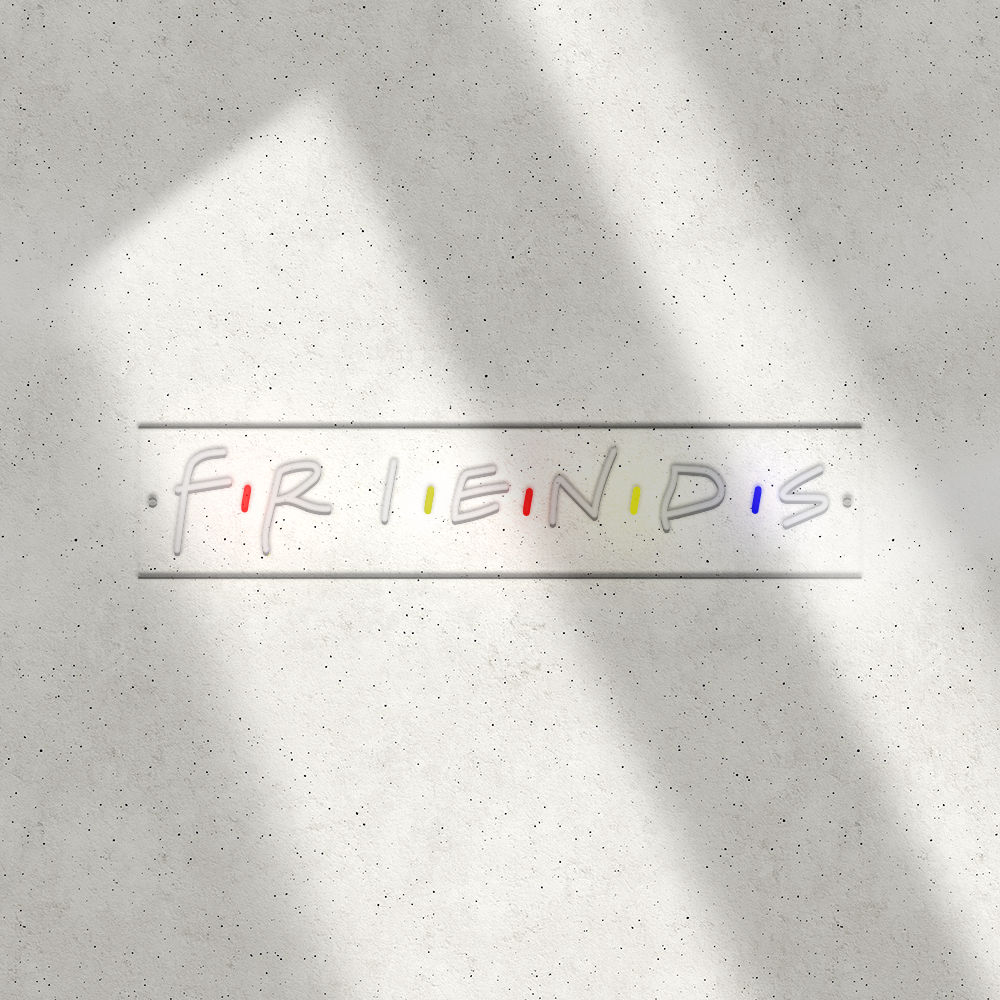 Néon LED mural - FRIENDS