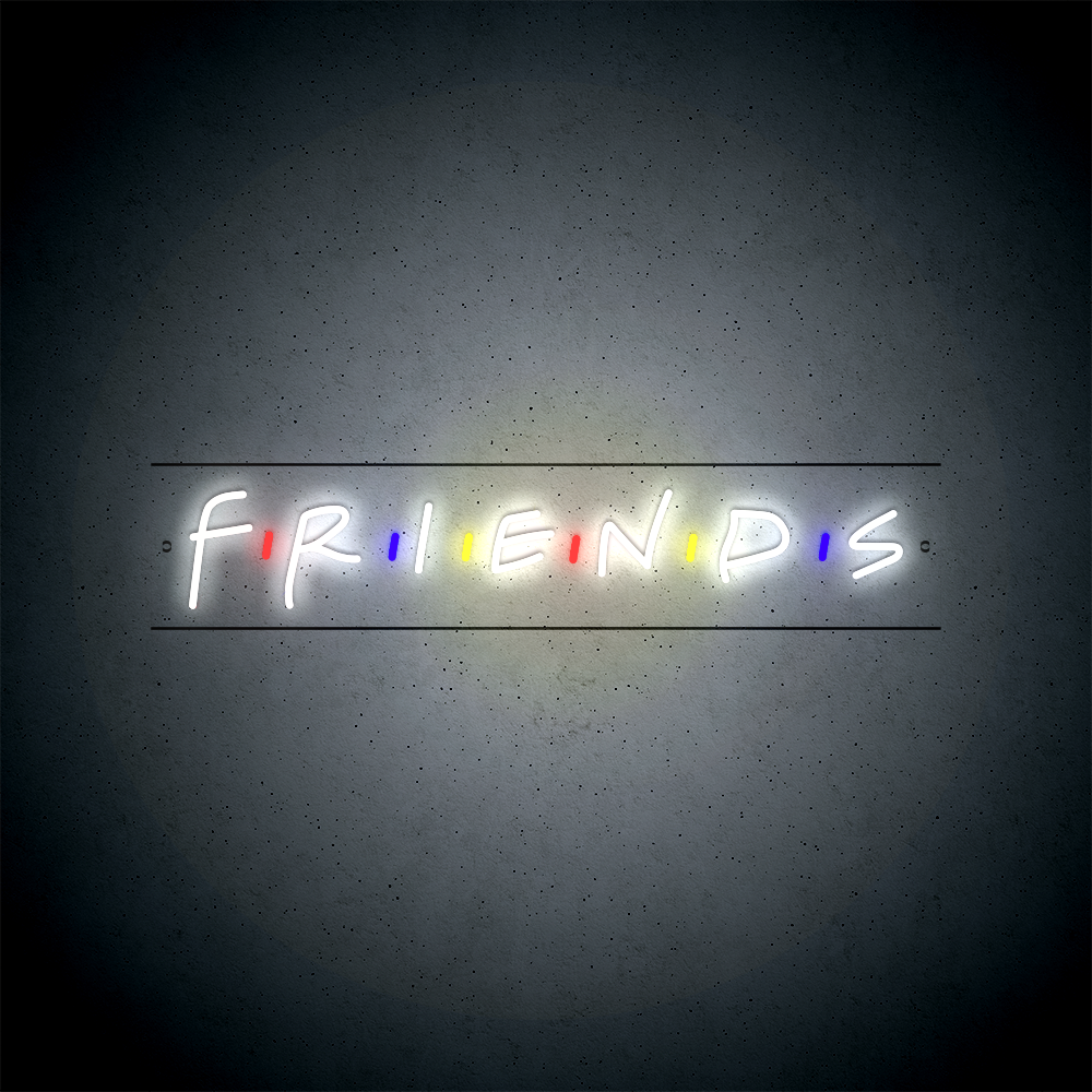 Néon LED mural - FRIENDS