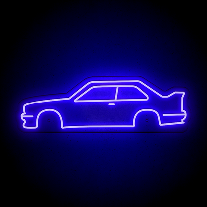 Néon LED mural - BMW M3 E30