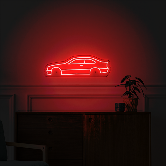 Néon LED mural - BMW M3 E36