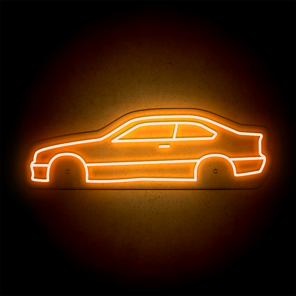 Néon LED mural - BMW M3 E36