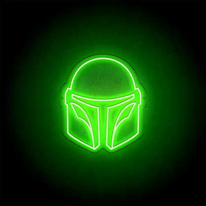 Néon LED mural - MANDALORIAN