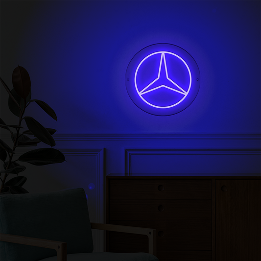 Enseigne néon LED logo voiture BMW, art mural LED RVB Bmw