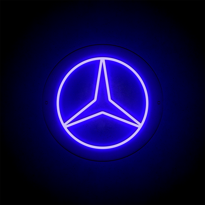 Néon LED mural - MERCEDES