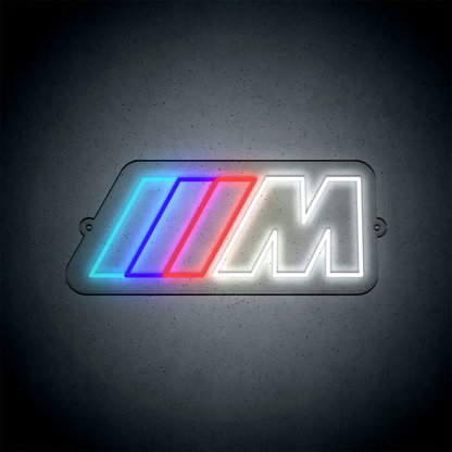 Néon LED mural - BMW M Power