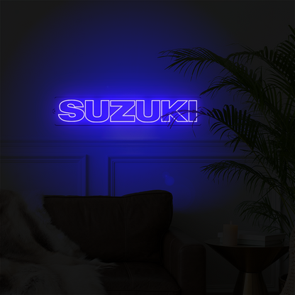 Néon LED mural - SUZUKI