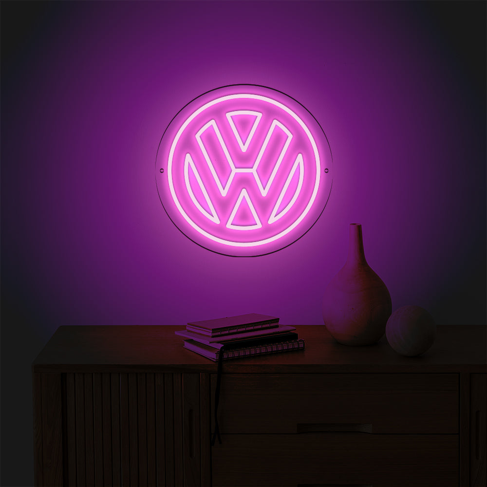 Néon LED mural - VOLKSWAGEN