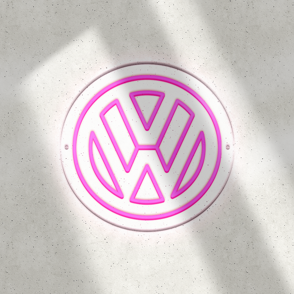 Néon LED mural - VOLKSWAGEN