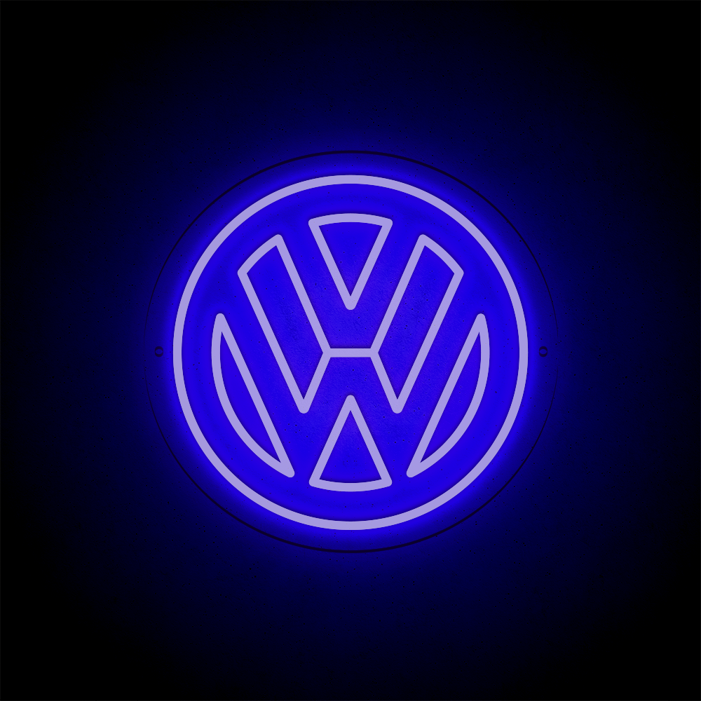 Néon LED mural - VOLKSWAGEN