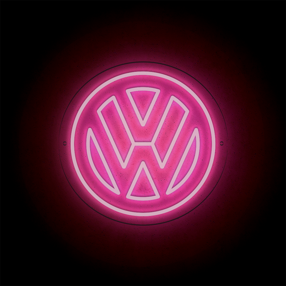 Néon LED mural - VOLKSWAGEN