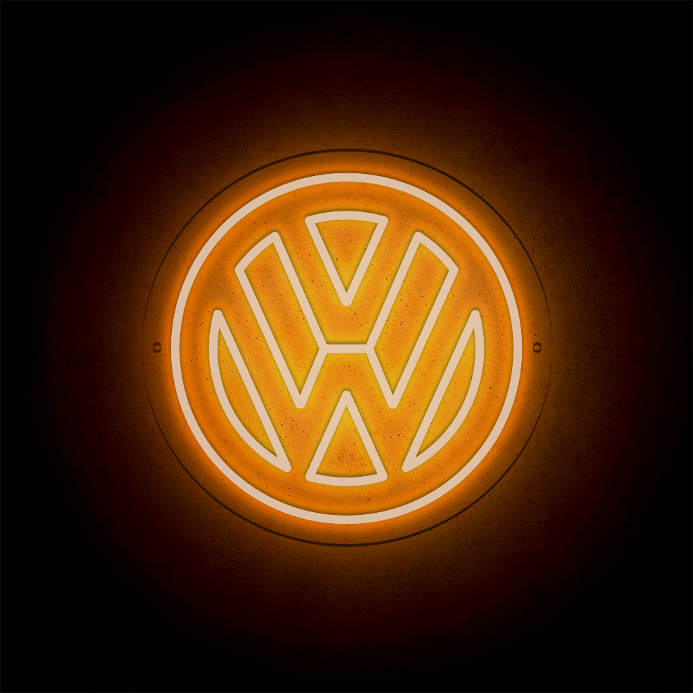 Néon LED mural - VOLKSWAGEN