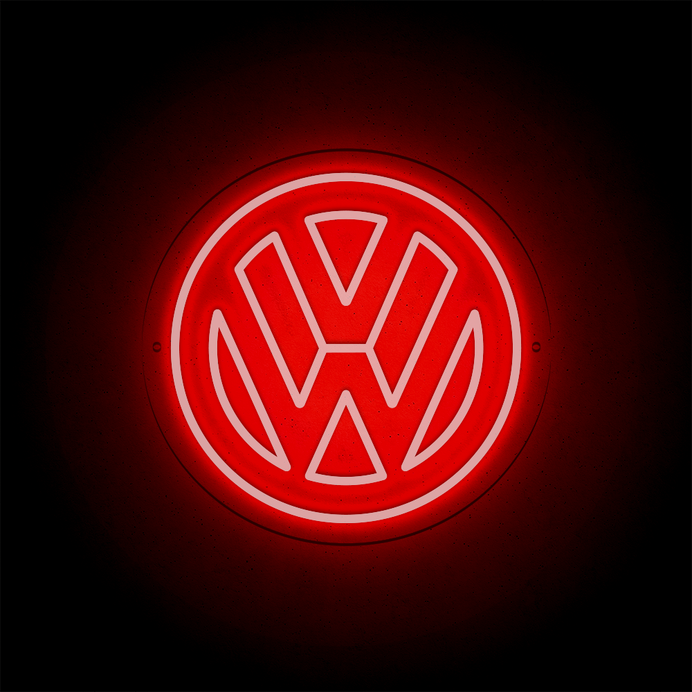 Néon LED mural - VOLKSWAGEN