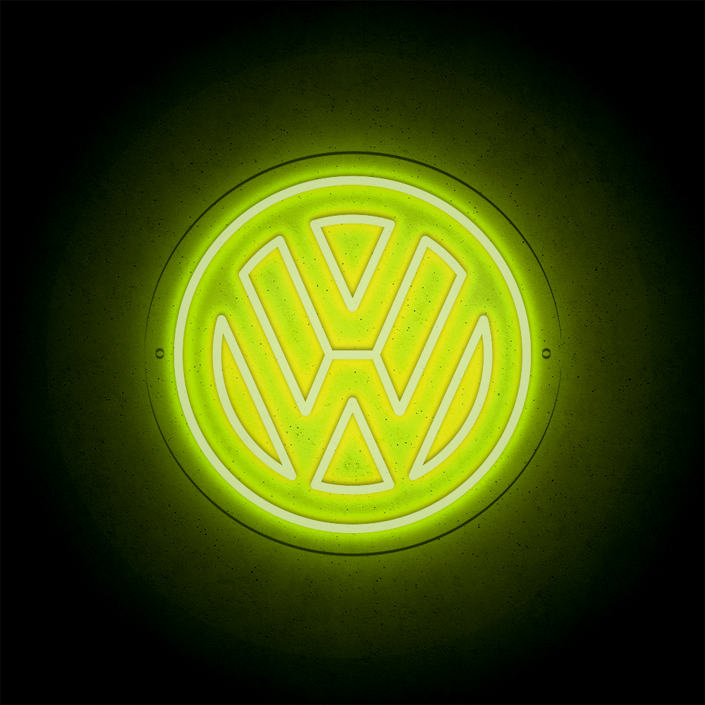 Néon LED mural - VOLKSWAGEN